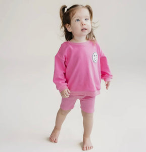 2 piece biker shorts set