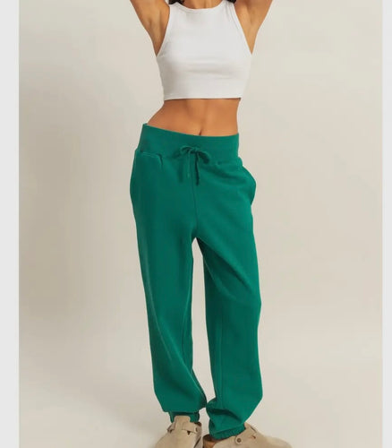 High-Waist Jogger Pants