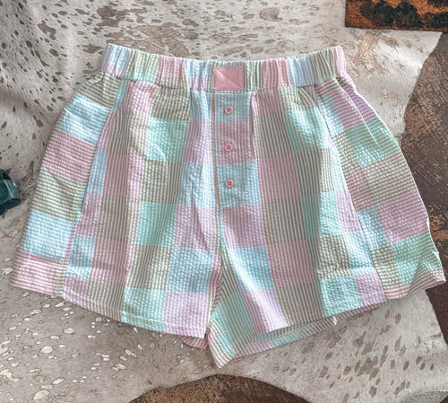 Checkered Boxer Shorts