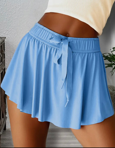 High Waist Lined Tennis Skort