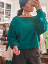 Load image into Gallery viewer, Boat Neck Pullover Long Sleeve