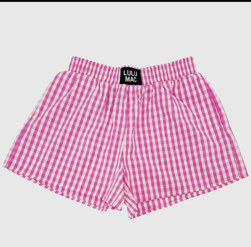 Lulu Mac boxer shorts