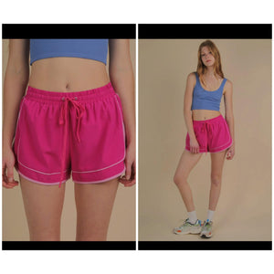 Two Tone Active Wear Shorts