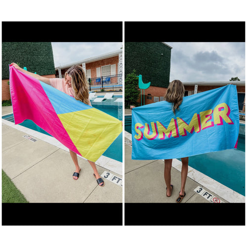 Summer Beach Towel