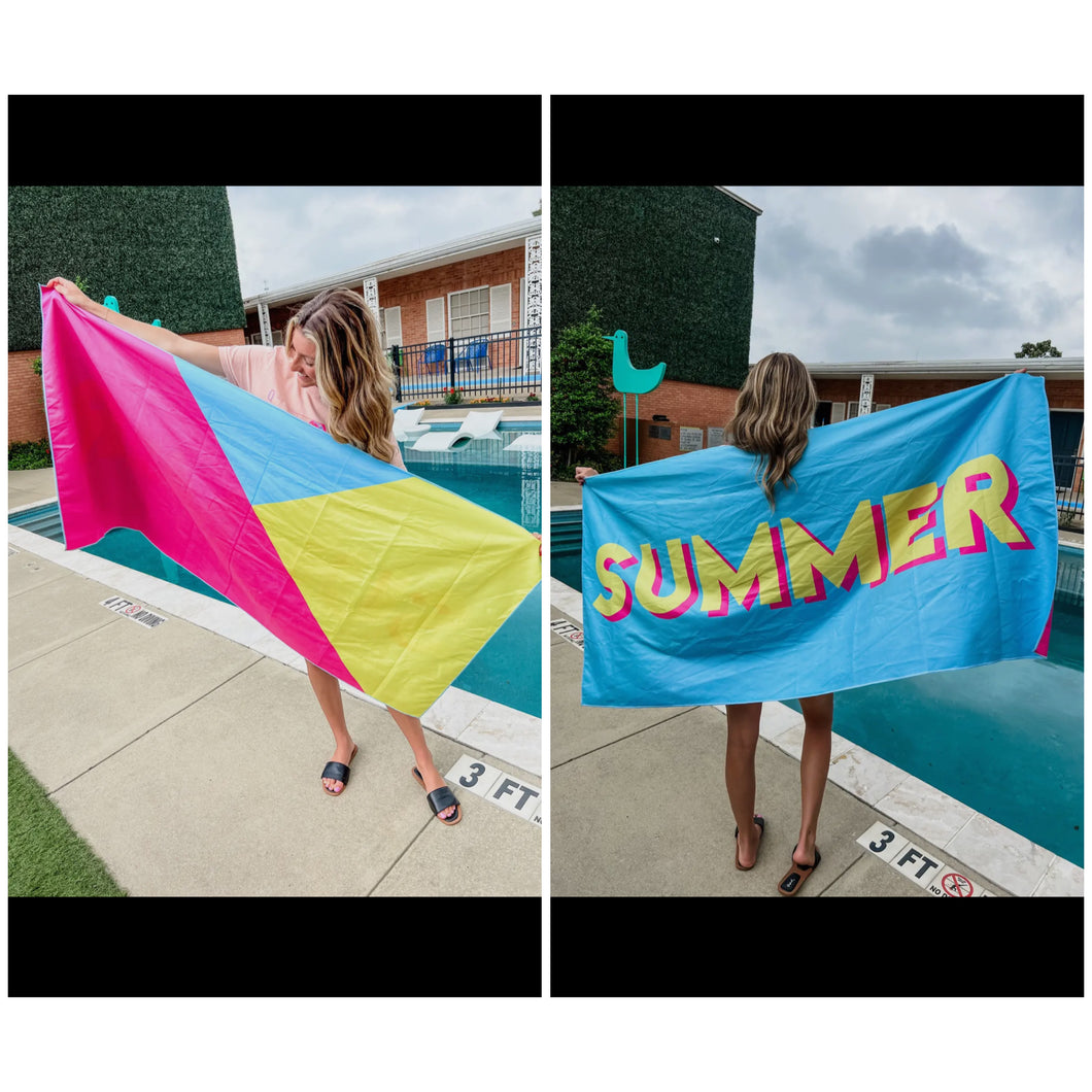 Summer Beach Towel