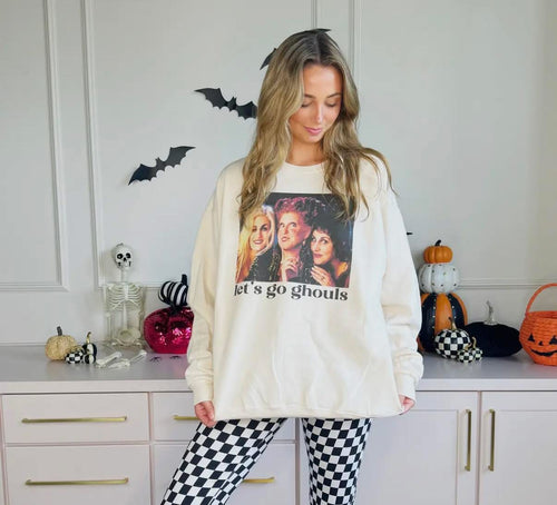 Let’s go ghouls sweatshirt