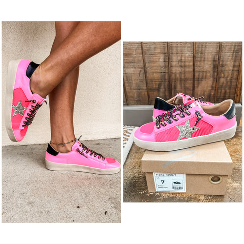 Electric Soul Hot Pink Sneakers